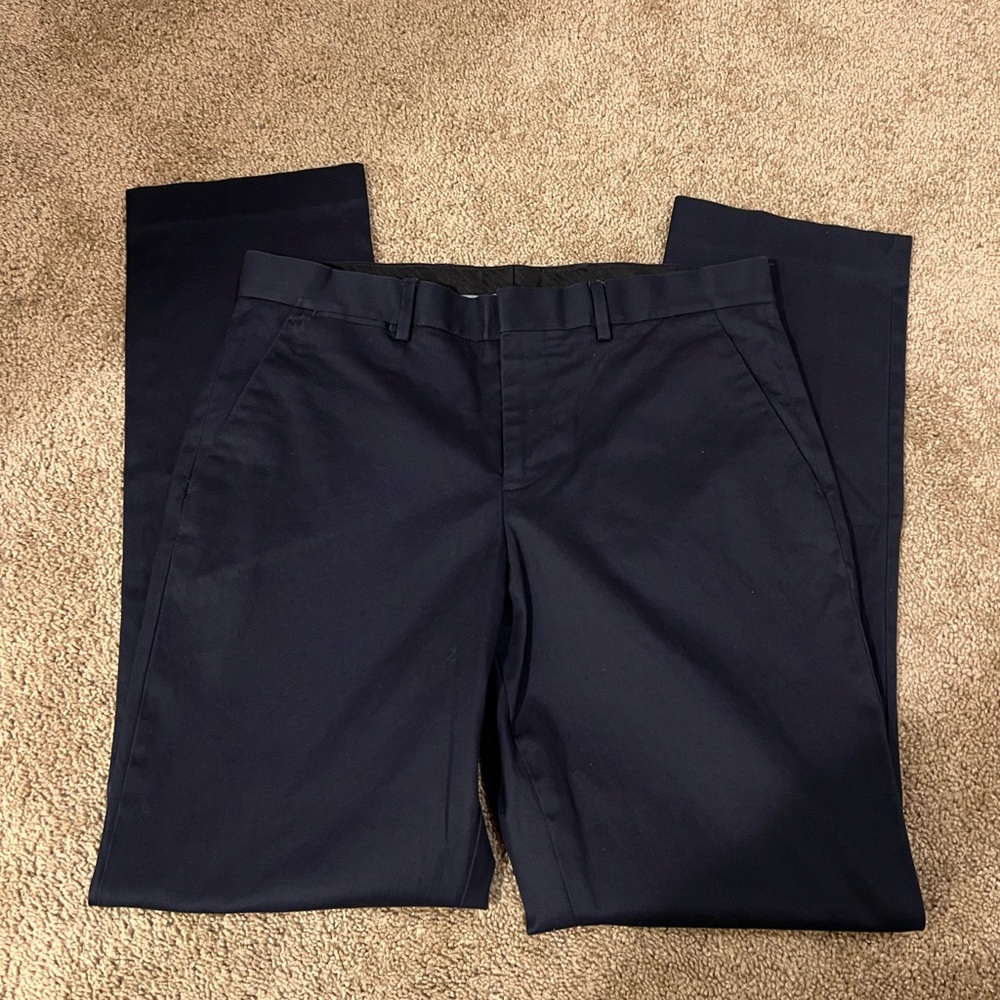 Express Men's Dark Blue Chinos
